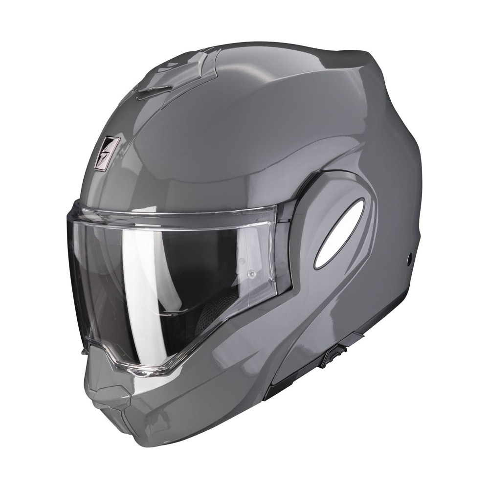Scorpion Flip Up Helmet EXO-TECH EVO SOLID Cement Grey Size: 2XL ECE 22.06