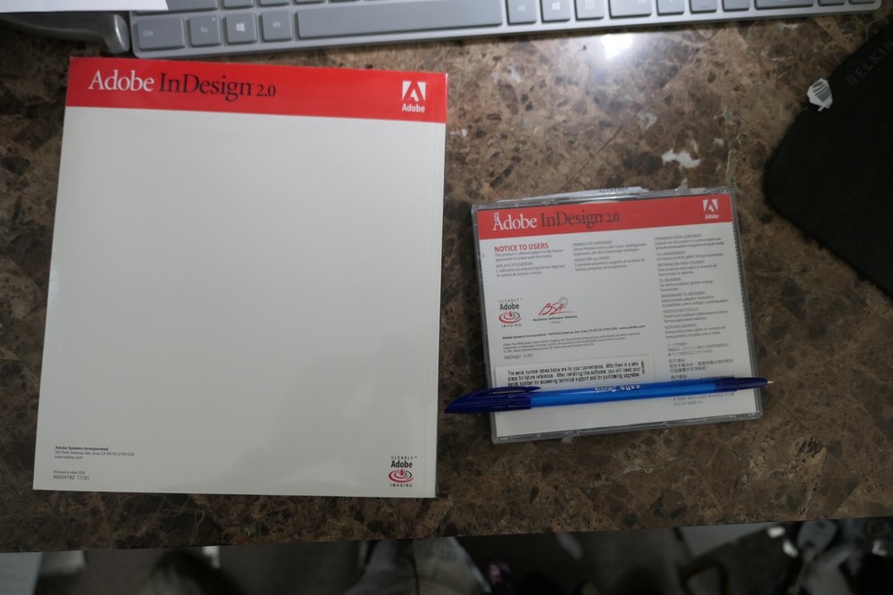 Adobe InDesign 2.0 Full Version Macintosh w/ Serial