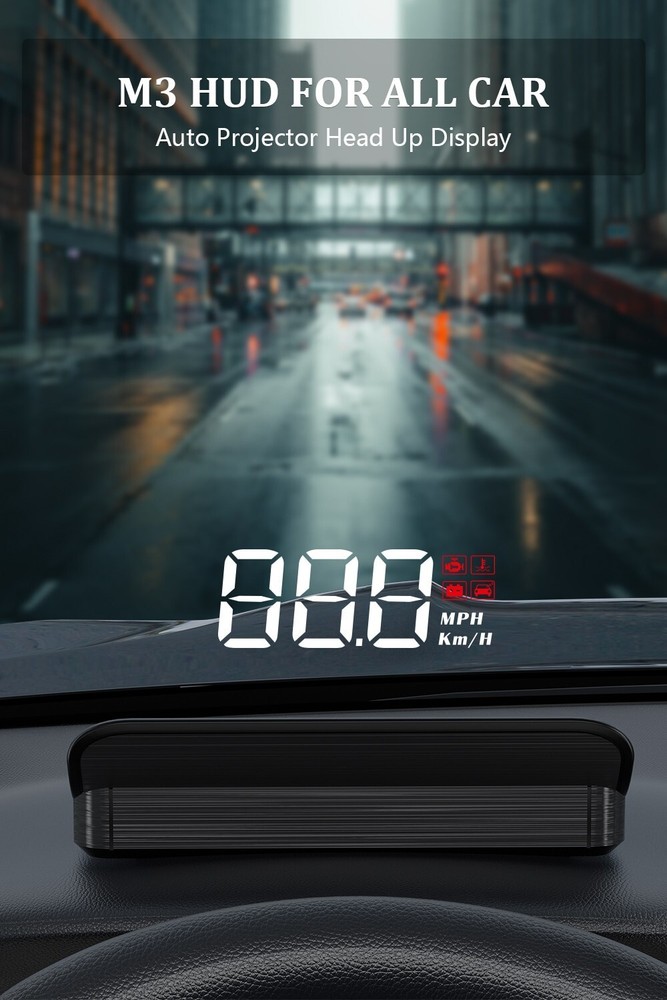 WYING M3 Auto OBD2 GPS Head-Up Display Auto Electronics HUD Projector Display Di