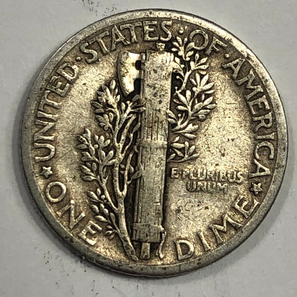 1925 Mercury Silver Dime #19745