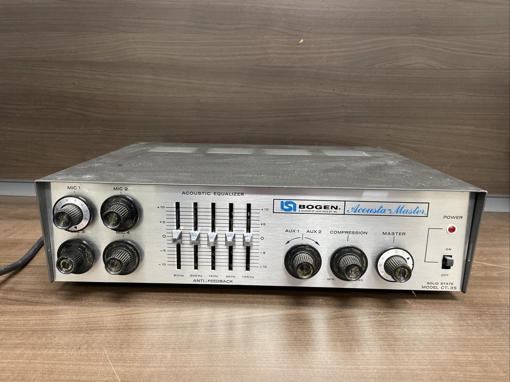 BOGEN Acousta-Master CT-35 Solid State Amplifier