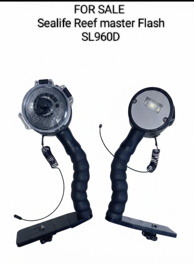 SeaLife Reef Master SL960D Underwater Strobe Flash – Tested – Good Condition