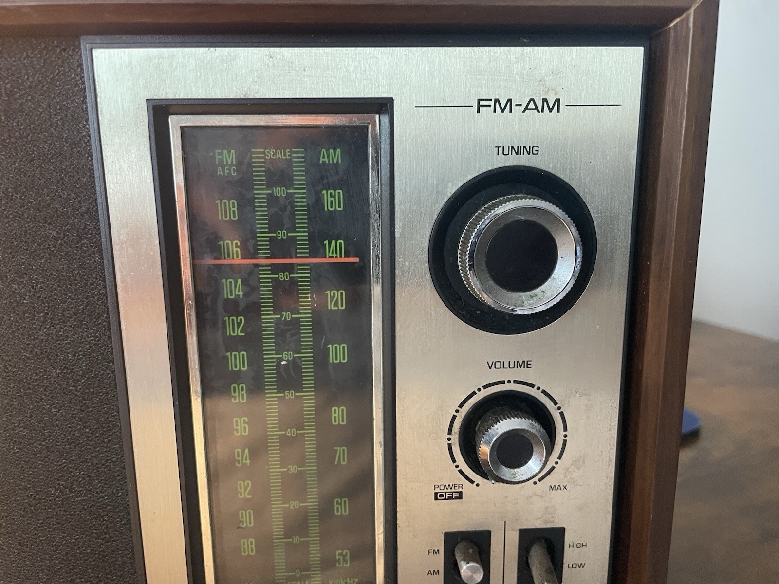 VTG Panasonic AM/ FM Radio Model-6286 Made In The Early 1970’s Made In Japan