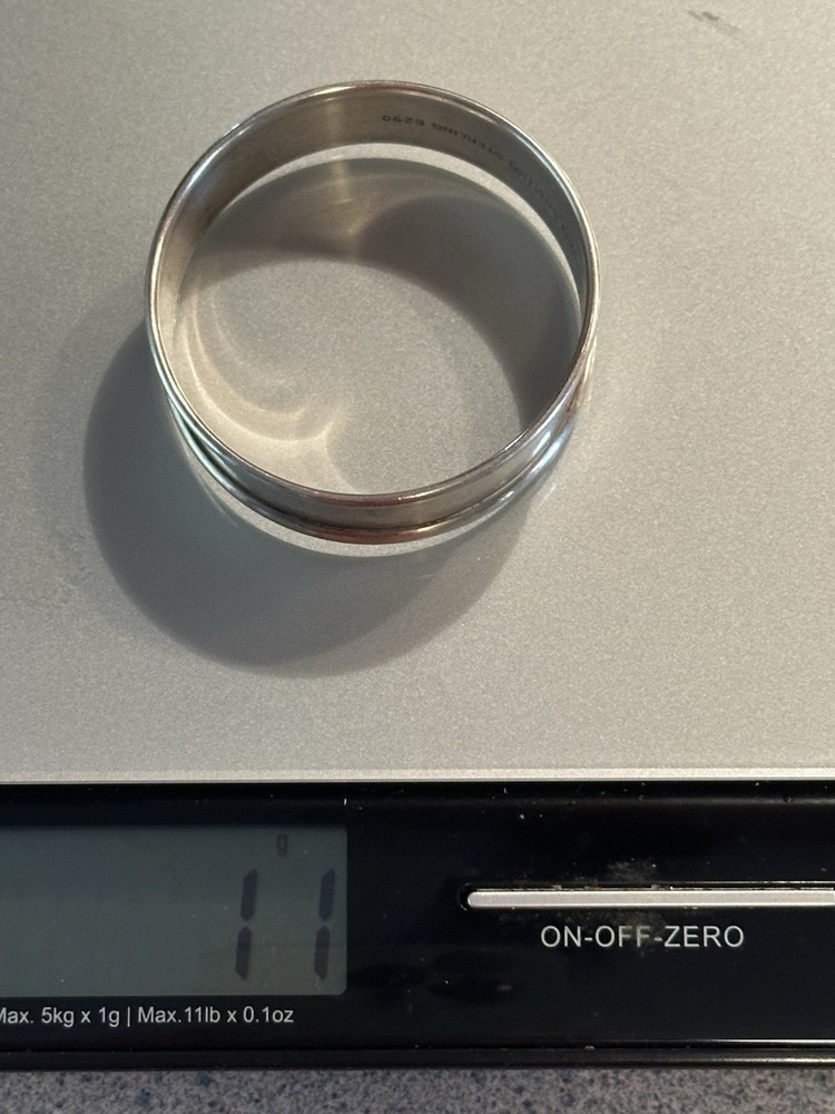 Gorham sterling silver napkin ring. Engraved "Randy"