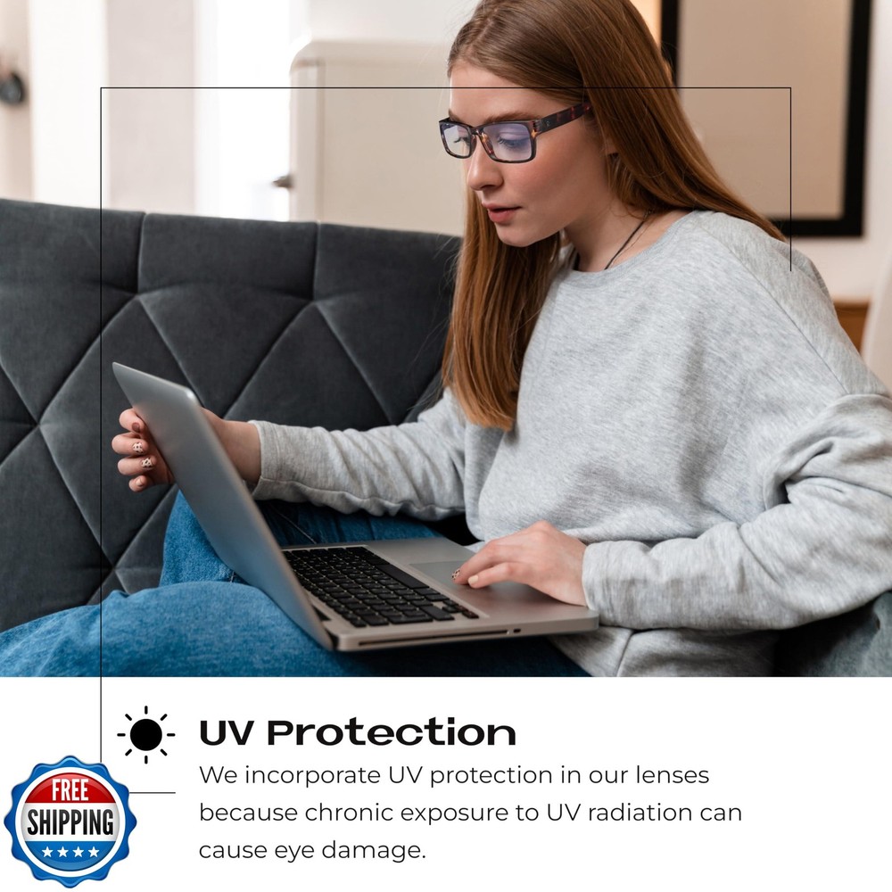 Readerest 2.25 Blue Light Reading Glasses - Lightweight Computer Glasses - Ey