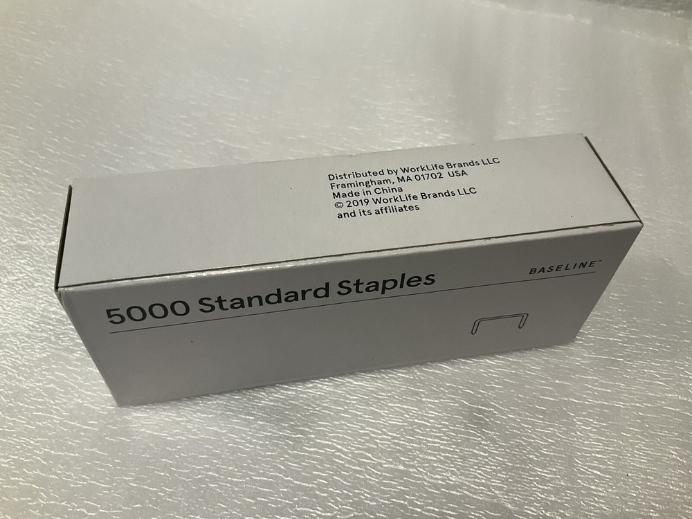 BASELINE 5,000 STANDARD STAPLES