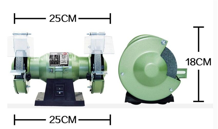 MQD3213 Multi-function Bench Grinder Electric Knife Sharpener 5-inch Polishing