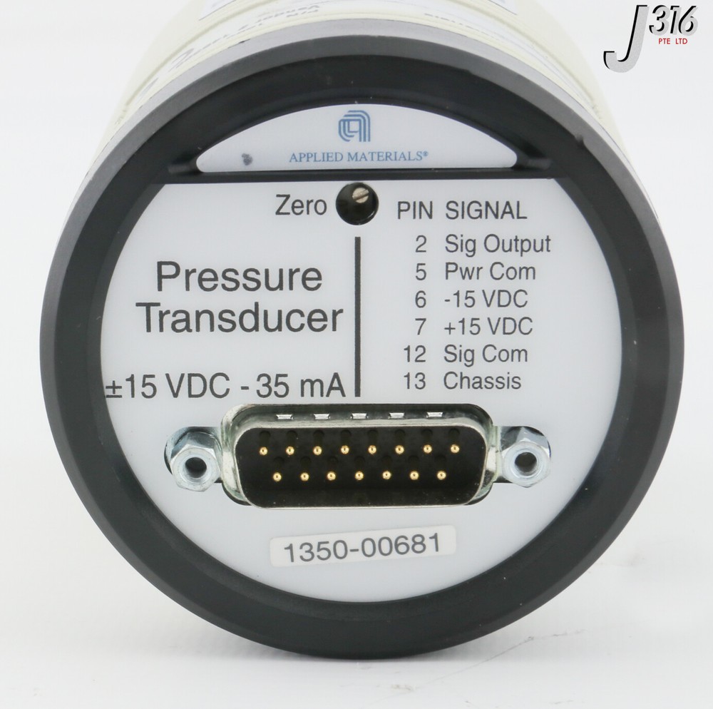 T193 APPLIED MATERIALS CAPACITANCE MANOMETER 1350-00681