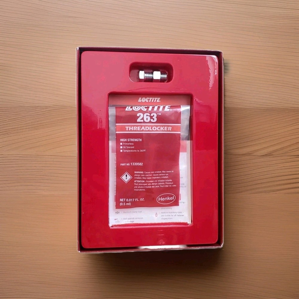 Loctite 263 Bolt Red Hi-Strength Permanent Threadlocker .5 ml
