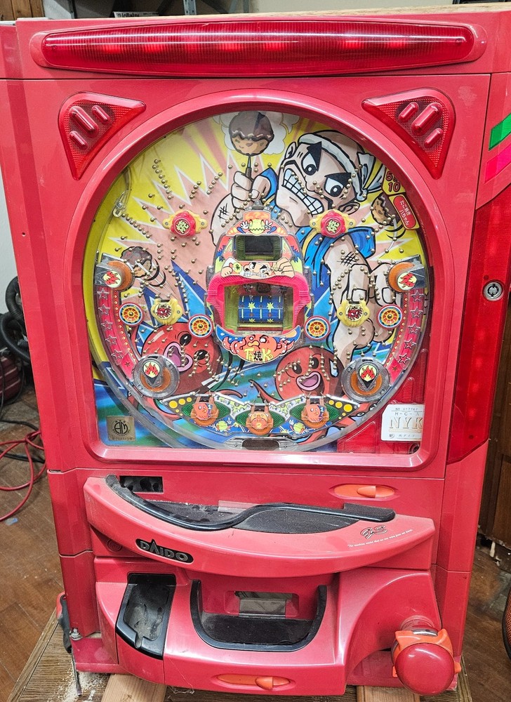 Chef Tako DAIDO GS Pachinko Machine Back Black Plastic Bracket