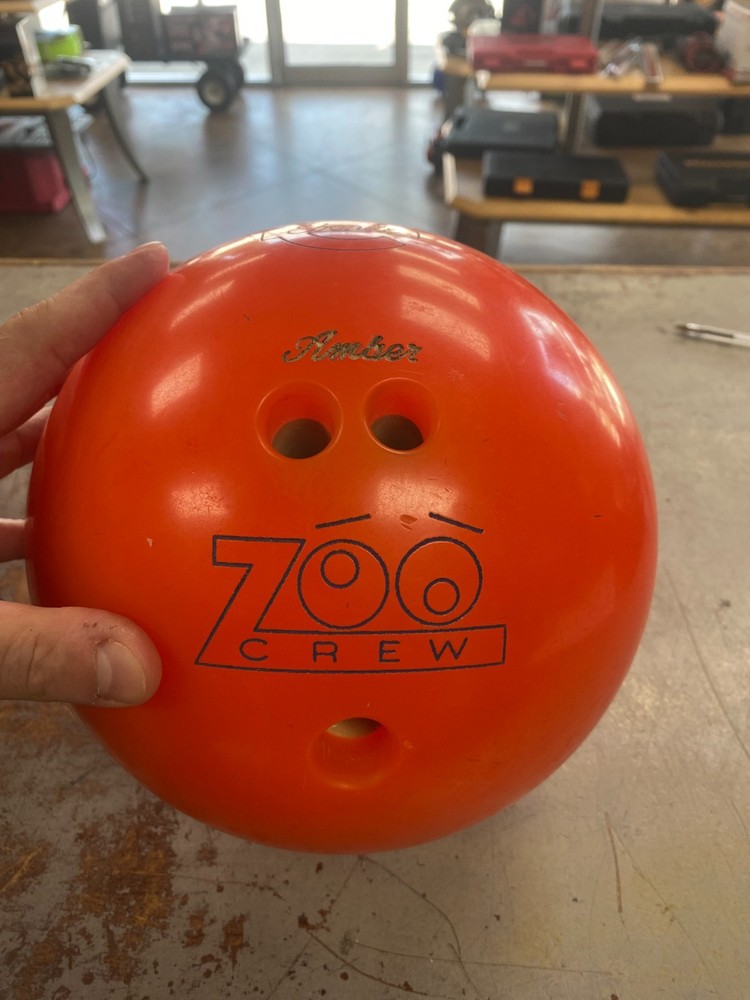 Ebonite Orange Zoo Crew Bowling Ball 10lbs