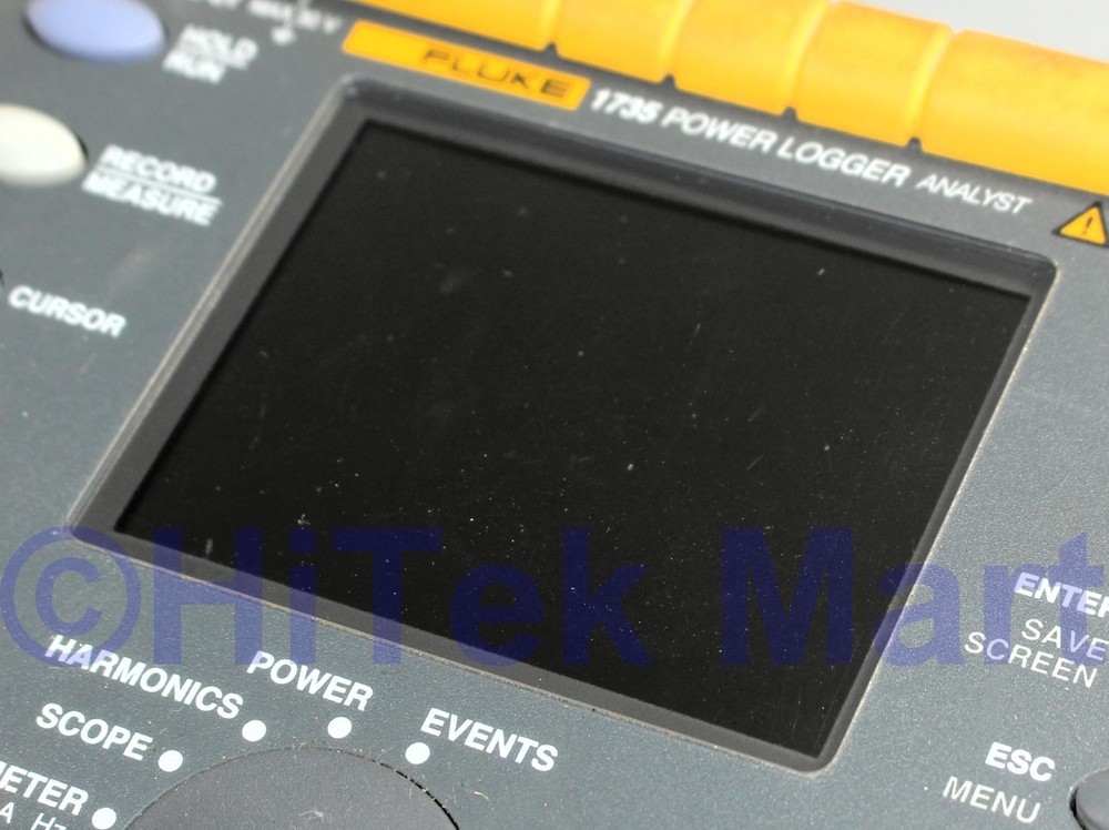 Fluke 1735 Three-Phase Power Logger w voltage/current probes