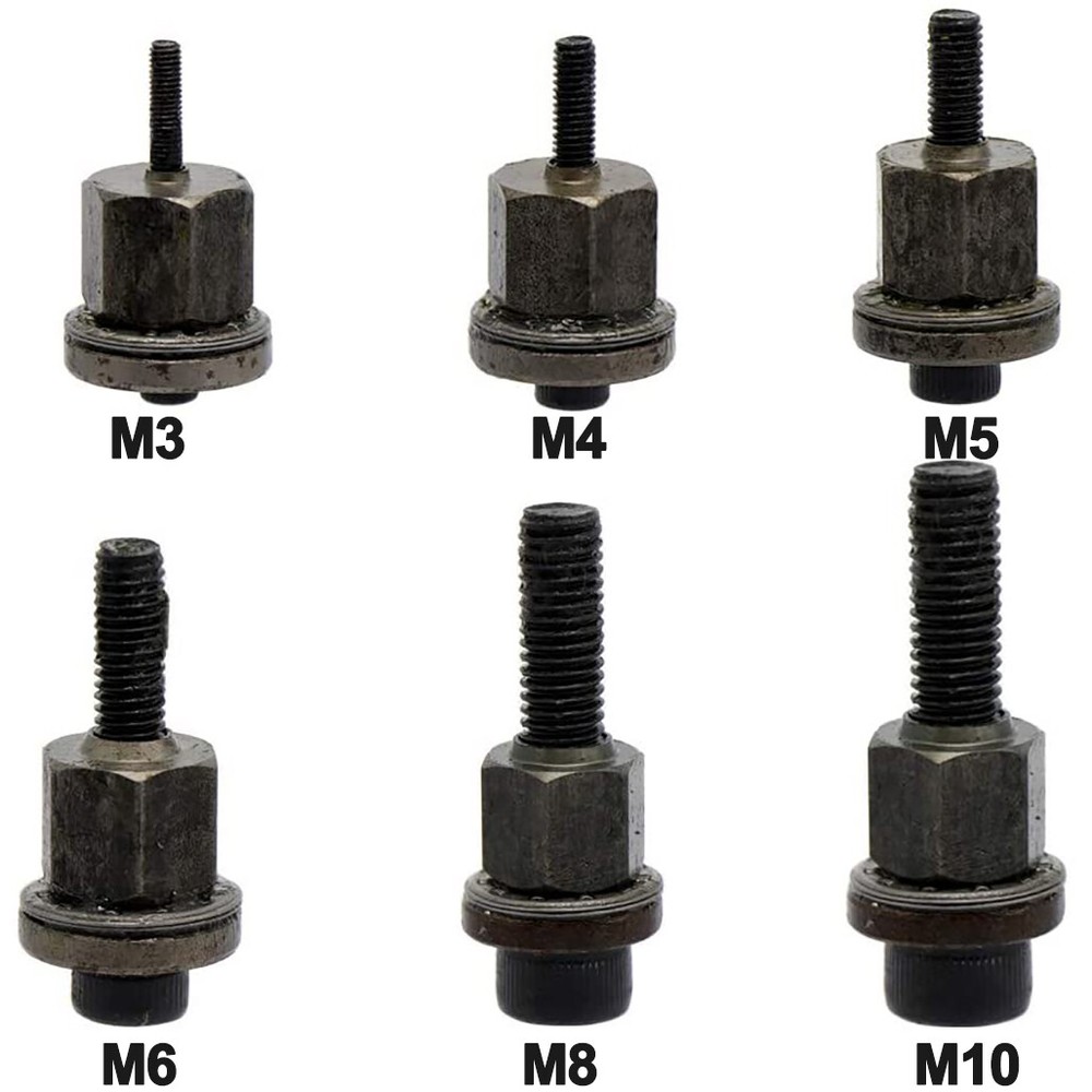 Hand Rivet Nut Gun,Head Nuts Simple Installation Manual Riveter Rivnut Tool Kit