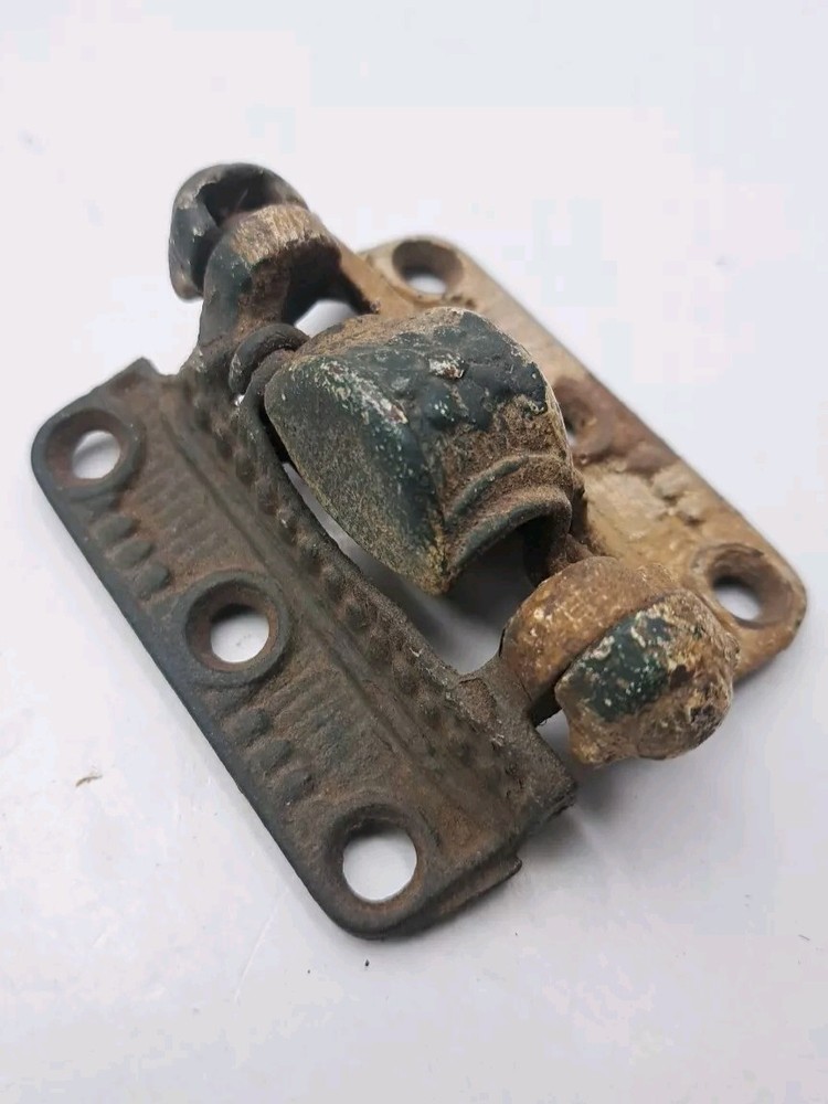 Antiques Cast Iron Screen Door Spring Loaded Hinge Door Hardware