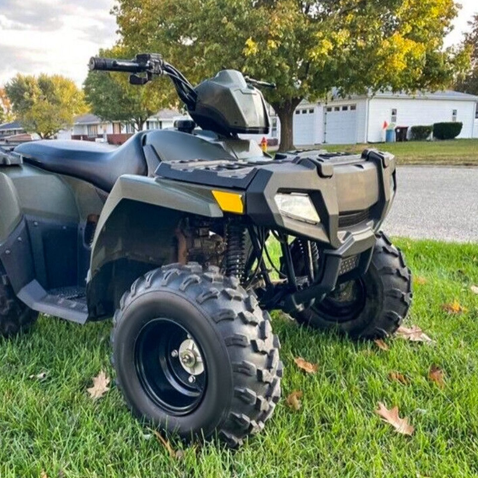 FOR 2007-2022 POLARIS SPORTSMAN 90 110 BLK FRONT BUMPER FACIA GUARD #0453352-070