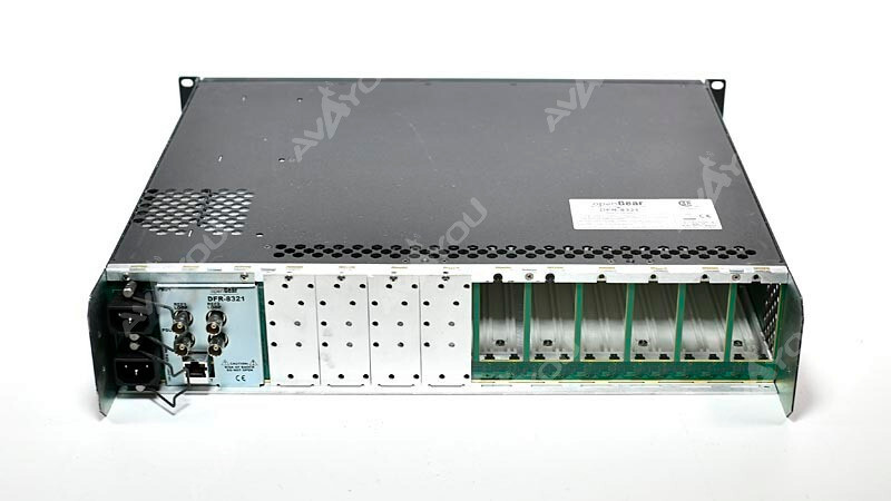 OpenGear DFR-8321 CN Frame w/ Network Controller MFC-8320-N 2x PS-8300 +Blanks