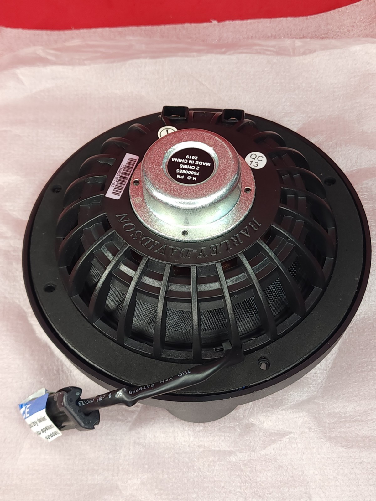 2 x OEM Harley-Davidson 6.5" Boom Audio Stage 2 Speakers, Left & Right