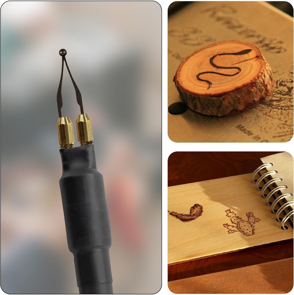 Framendino, 10 Pack Wood Burning Kit Tips Set Wire Tip Tool 1-10 Kinds