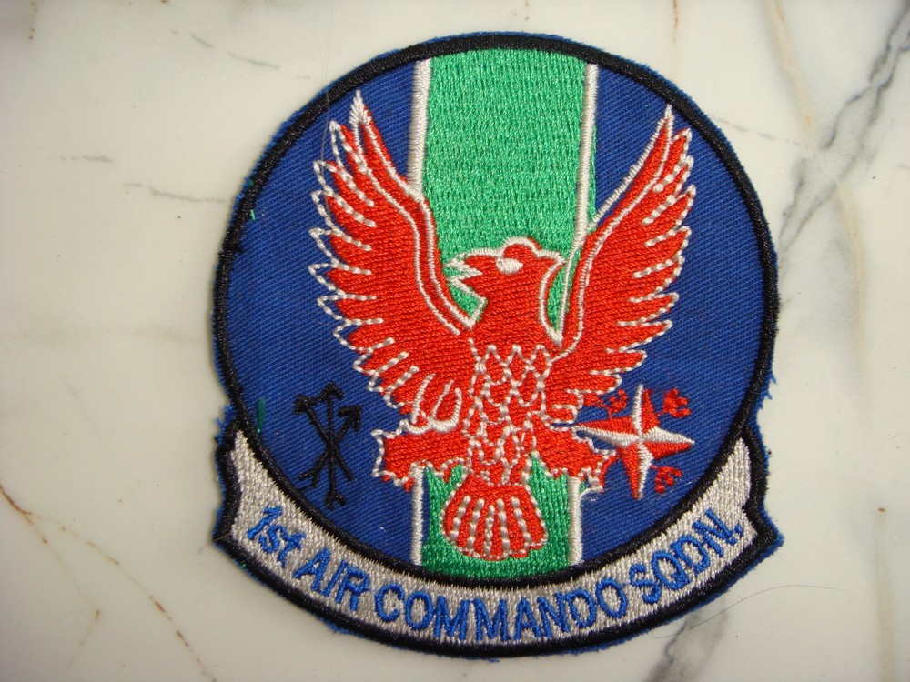 US 1st AIR COMMANDO SQUADRON, VIETNAM WAR PATCH