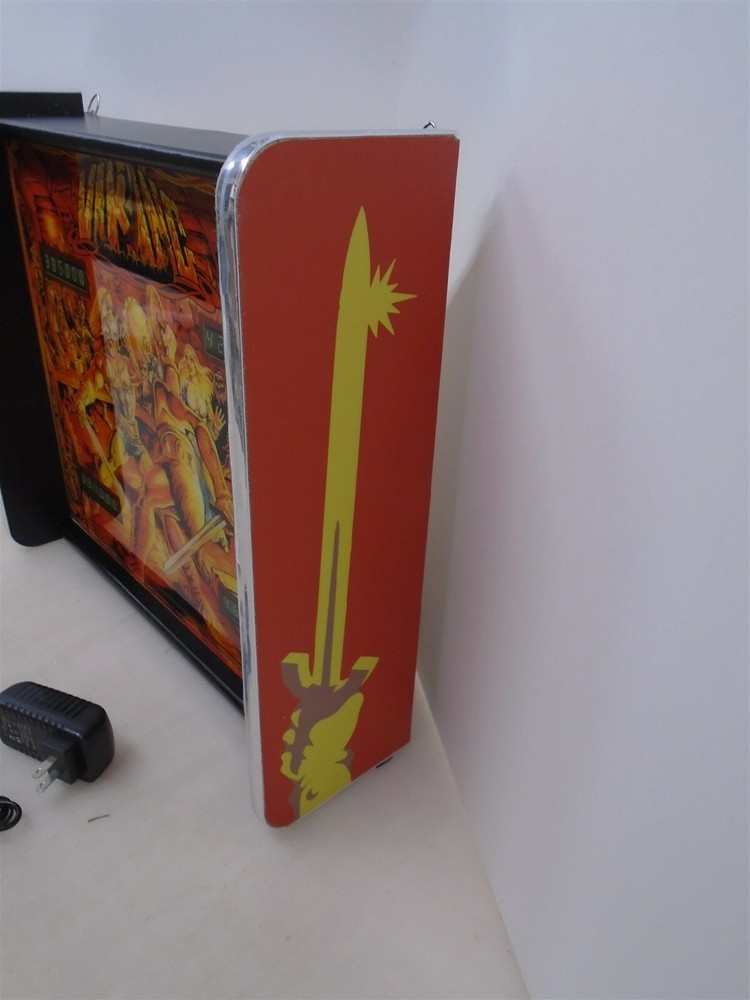 Bally Viking Pinball Head LED Display light box