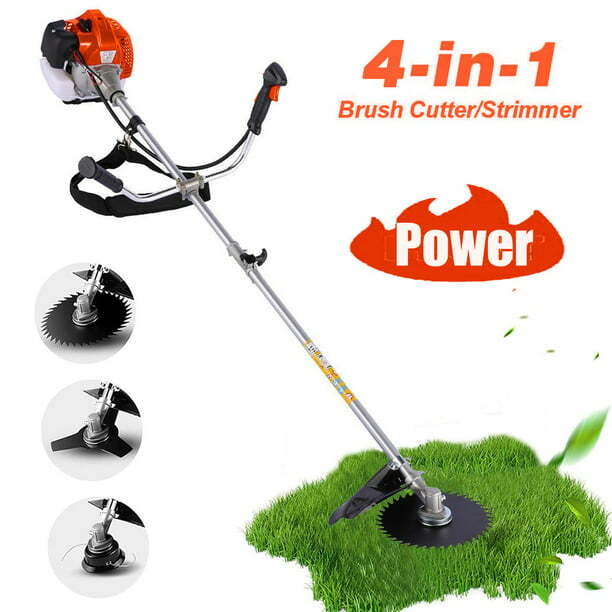 58CC Cordless Weed Eater Wacker Gas Powered 2 Cycle 4-in-1 String Trimmer Edger