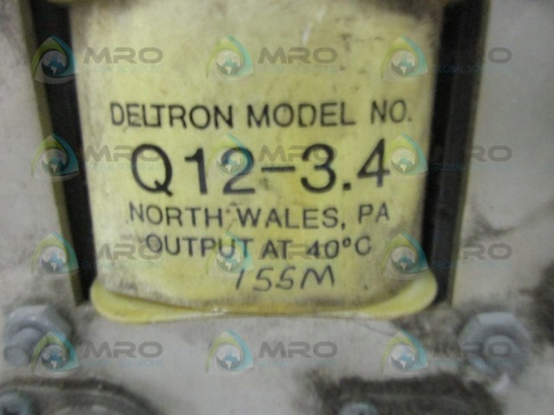 DELTRON Q12-3.4 POWER SUPPLY UNMP