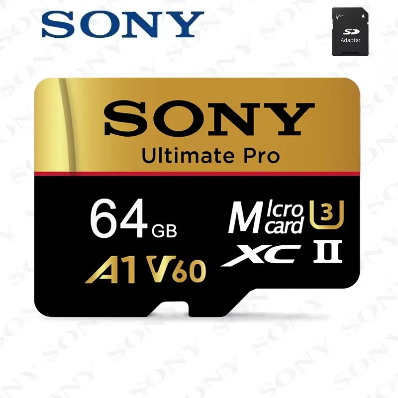 2TB Micro SD Card SDXC Flash Memory A1 U3 4K High-Speed for Smartphone Tablet PC