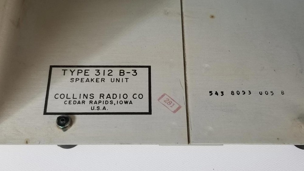 COLLINS 312B-3 SPEAKER 5458053005B