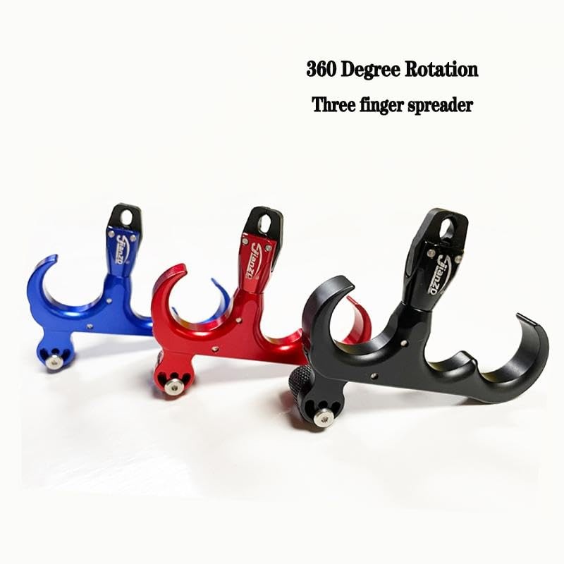 Compound Bow Release Aid | 360° Rotating Thumb Release & 3-Finger Archery Rel...