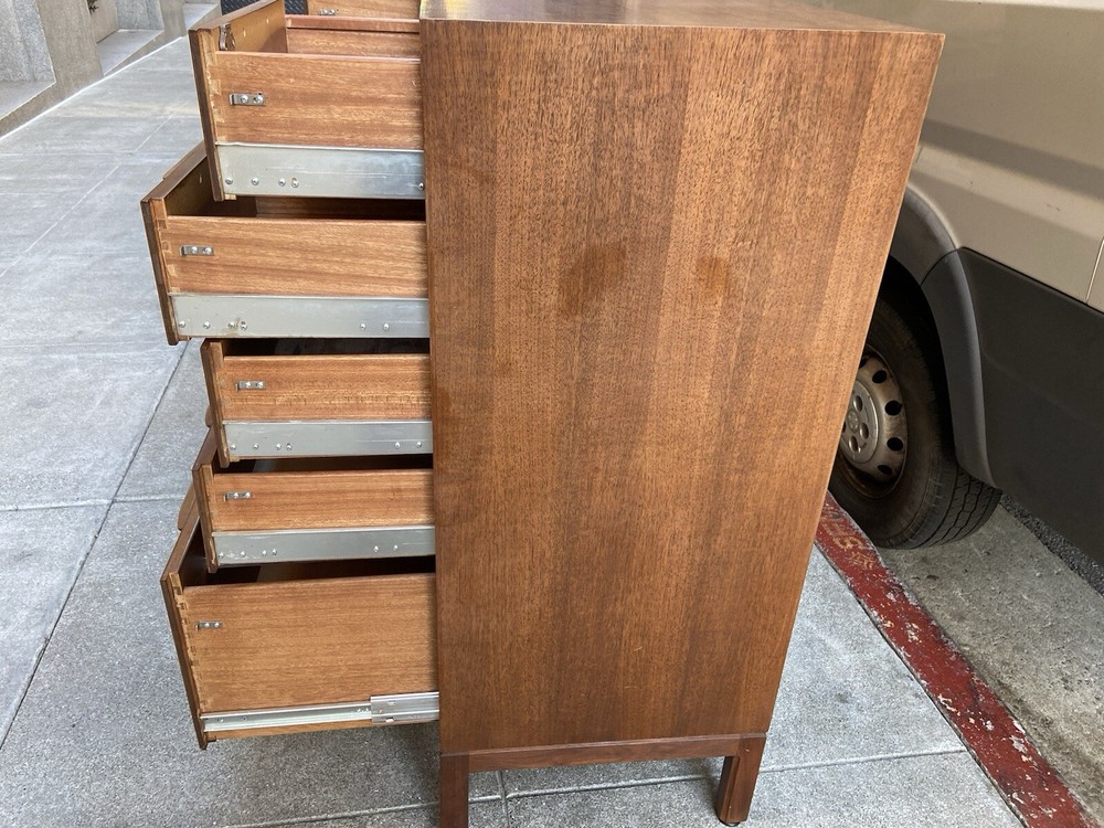 Jens Risom Mid century Modern Walnut Credenza Sideboard Unmarked