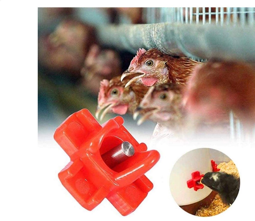 10 Horizontal Side Mount Chicken Nipples Water Automatic Poultry