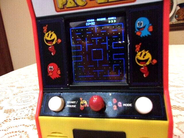 Mini Pac Man Arcade Game- Portable