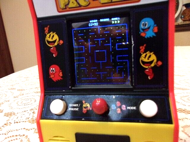 Mini Pac Man Arcade Game- Portable