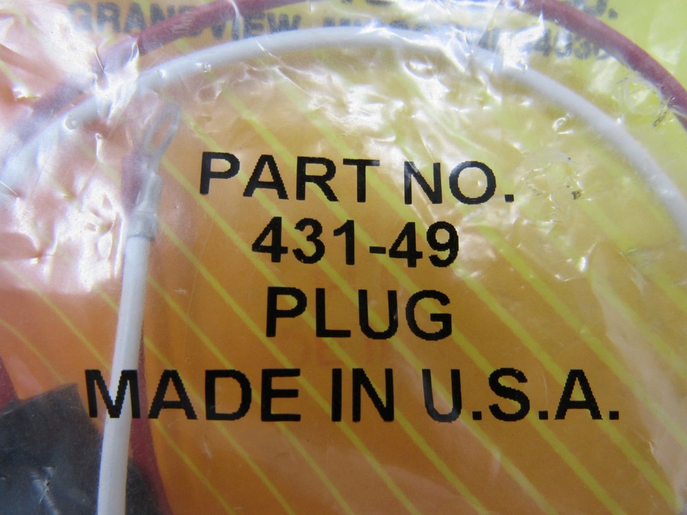 Peterson Wire Plug 431-49