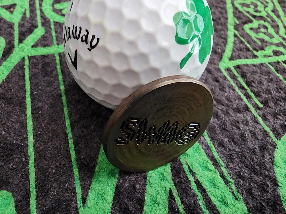 Swag Golf 8-Bit Skull Putter Ball Marker Alignment Tool⛳⛳⛳