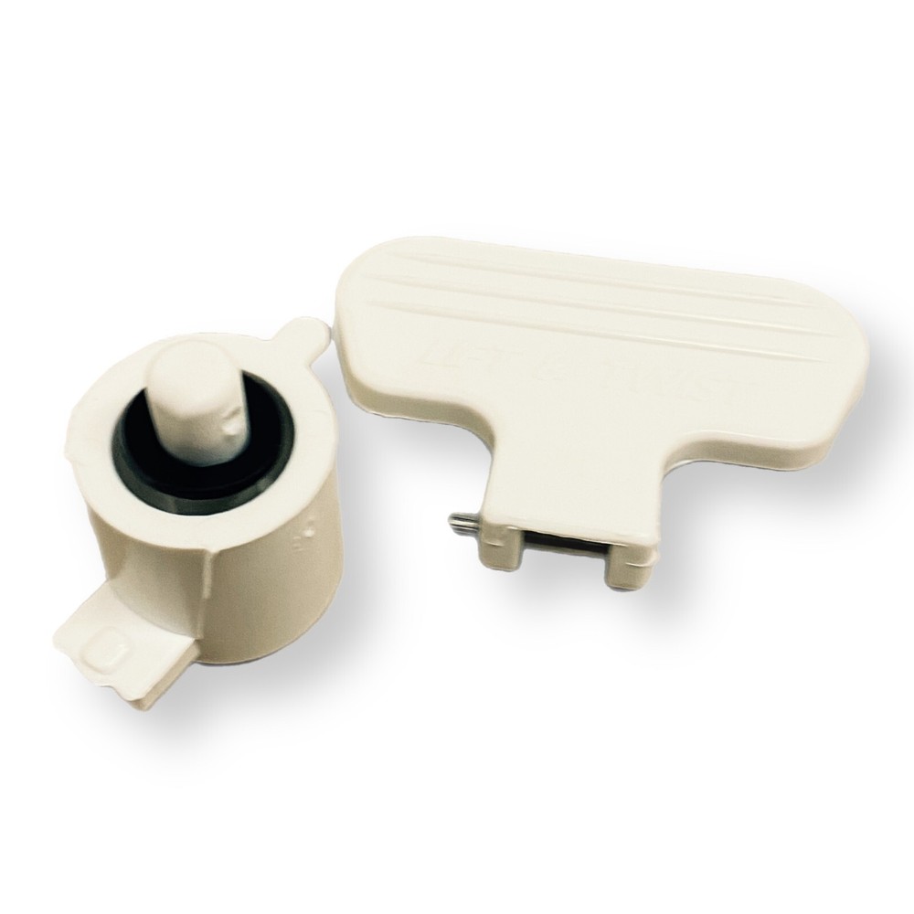 IPS Boat Deck Hatch Replacement Handle Kit Polar White IPS HNDLASSM PW