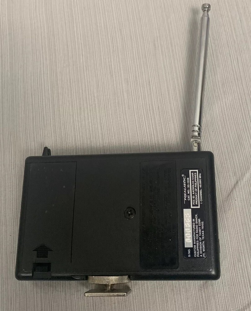 FM Wireless Video Camera Microphone System, Realistic 32-1226- RECEIVER ONLY