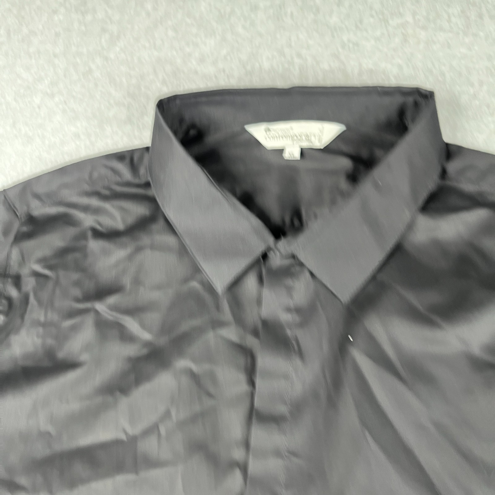 Chef Works Contemporary Collection Chef Shirt XL Black Long Sleeve