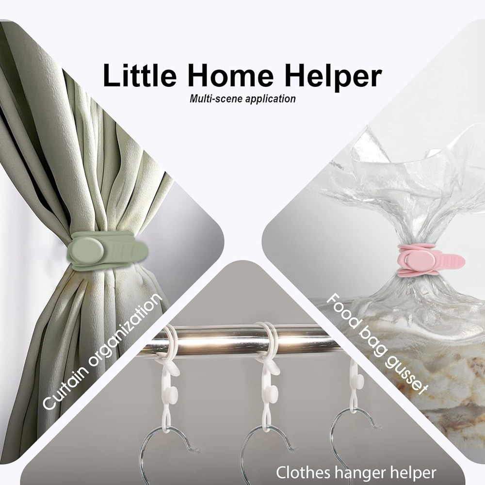 Silicone Cable Organizer Straps – 24PCS Reusable Wire Ties