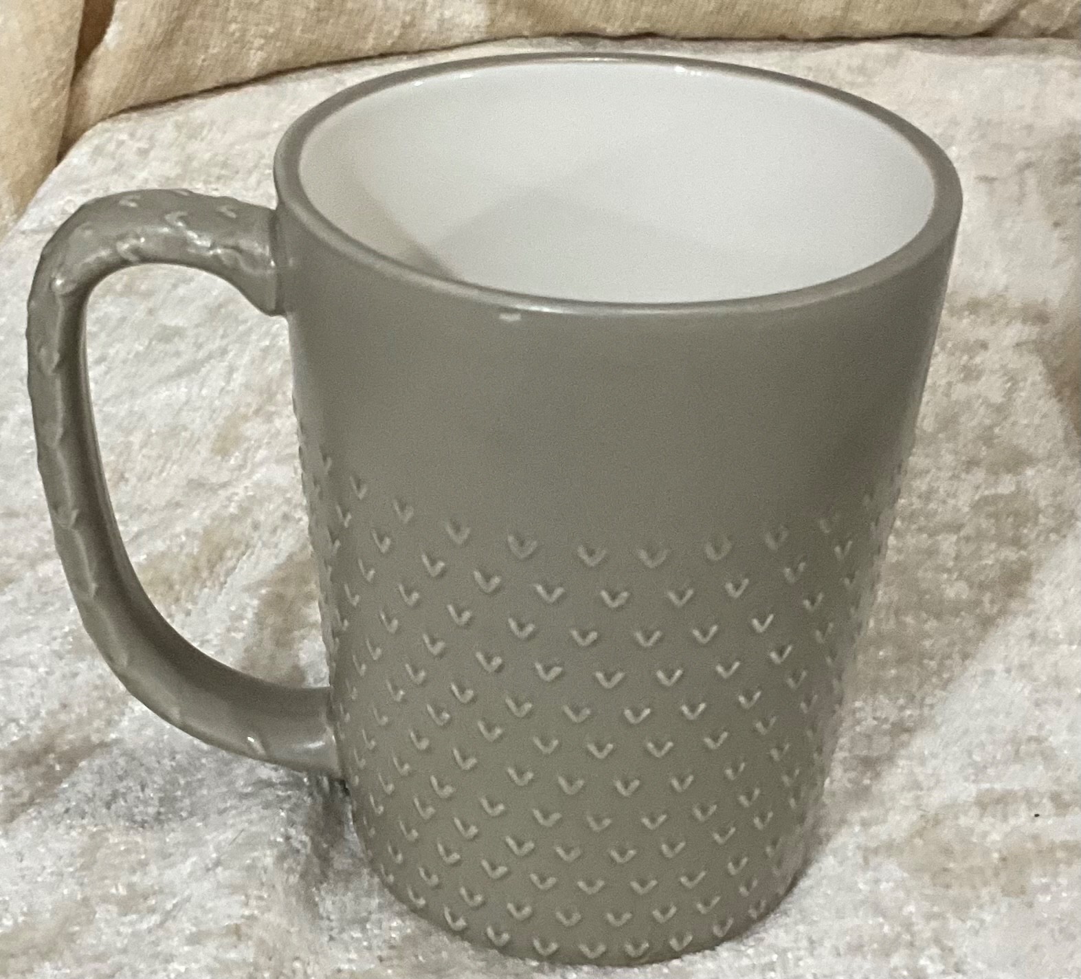 Hallmark ‘TRUST ME I’ve got a plan’ Coffee Mug Gray 3D 4” x 3.5”