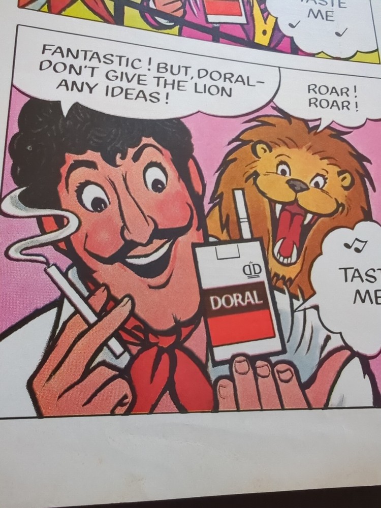 Doral Cigarettes Advertisement 1970s