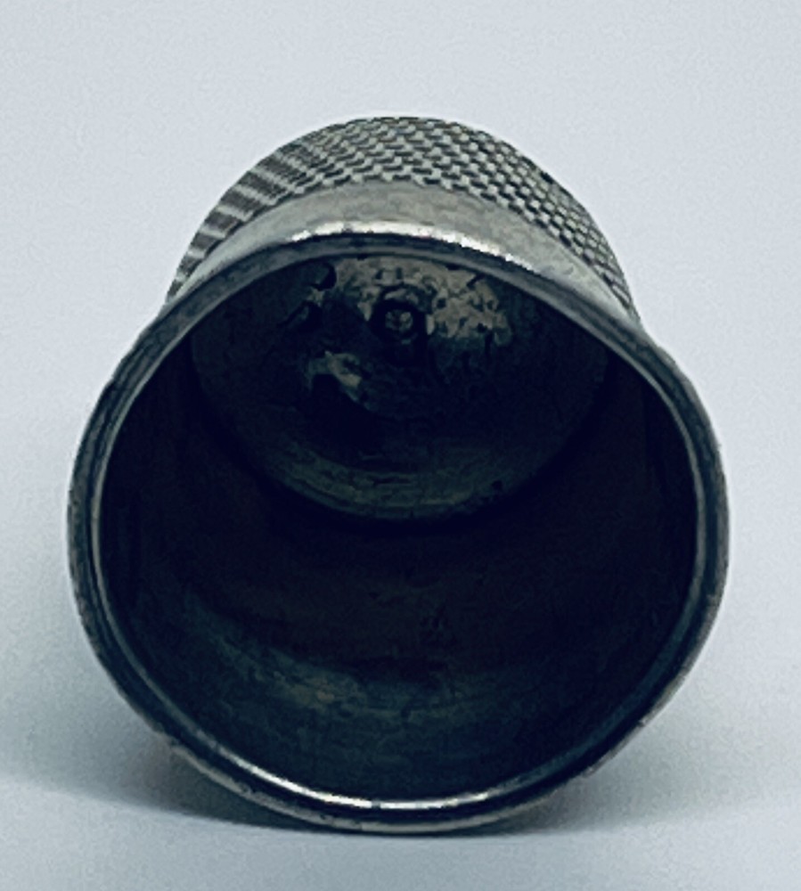 Antique Victorian Sterling Silver Thimble