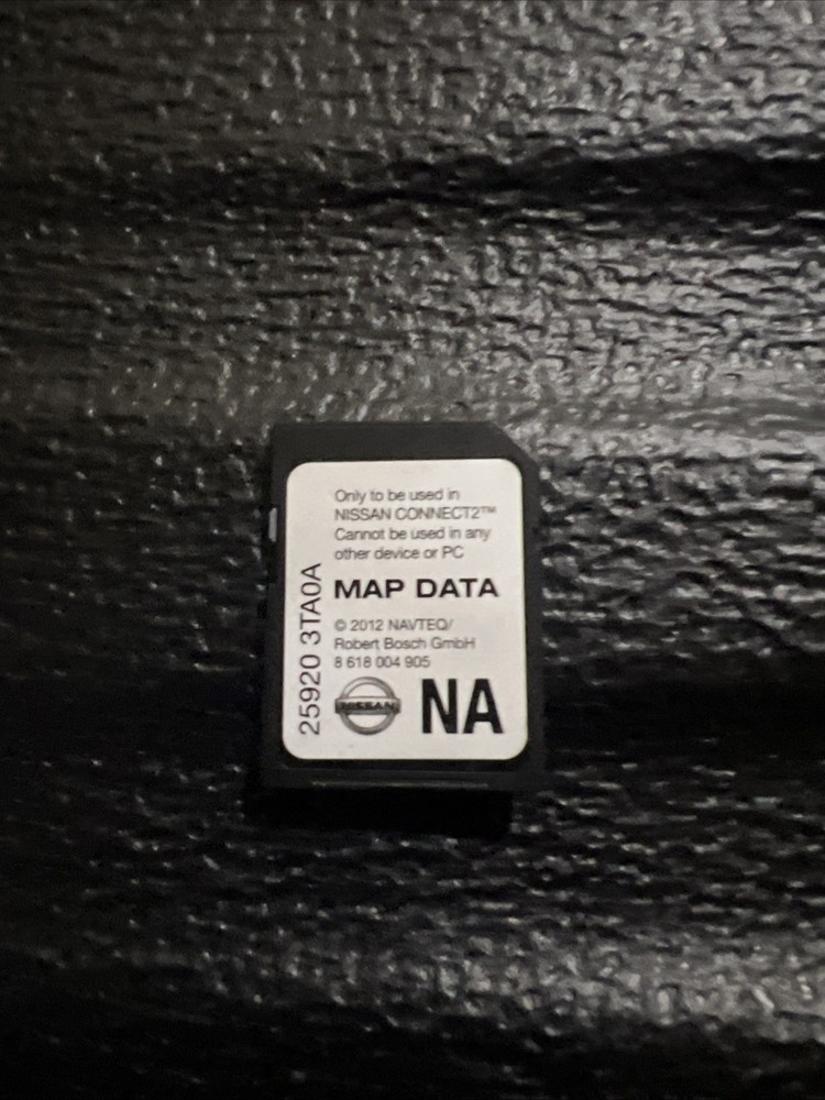 Map Data SD Navigation Card 25920-3TA0A