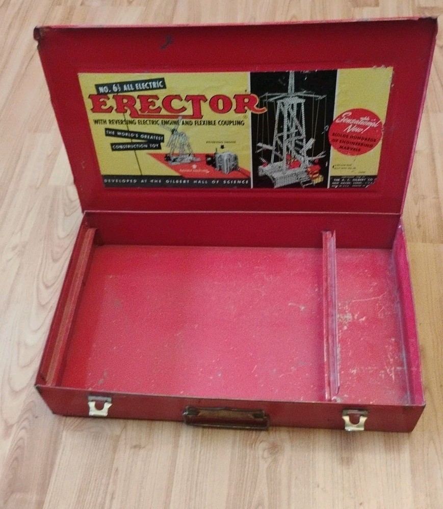 Gilbert Erector Set No. 6 1/2 Case Only