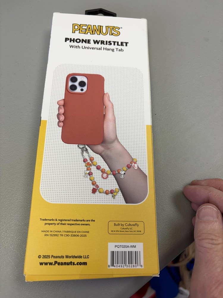 Peanuts Phone Wristlet with Universal Hang Tab