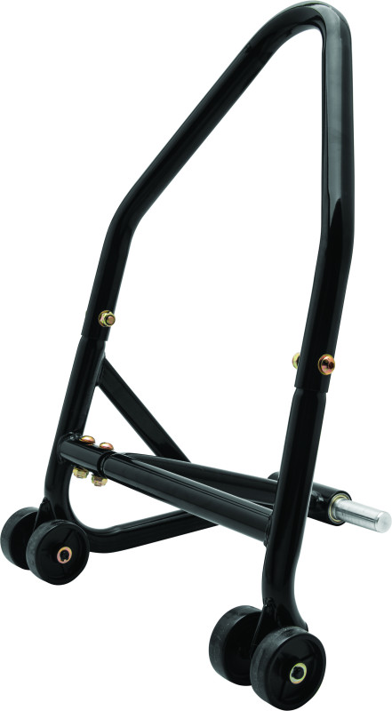 BikeMaster Single Side Swingarm Lift with Heavy-Duty Wheels and Adjustable Pins