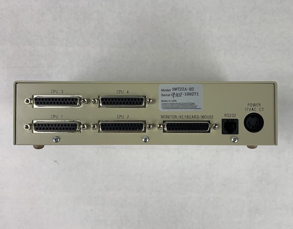 Black Box ServSwitch SW722A-R2