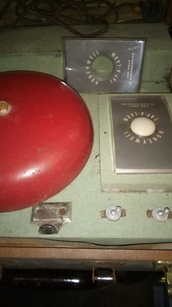 Honeywell alarm bell in case