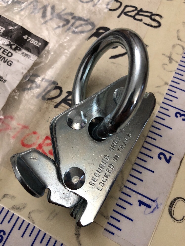 NEW KEEPER 47802 ARTICULATED E-TRACK FITTING W/2" O-RING