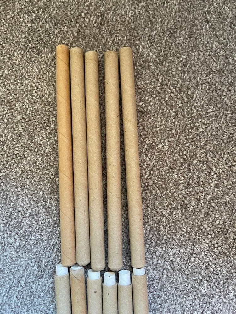 Bee Nesting Tube Refill Inserts Cardboard Basic 8MM 6" Over 500 Misc. CrownBee